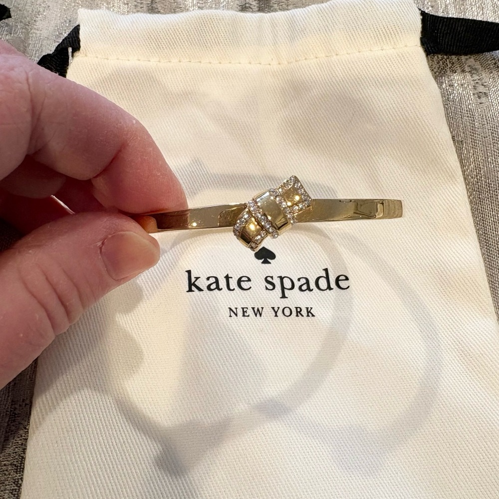 Kate Spade Gold Bow Accent Bracelet